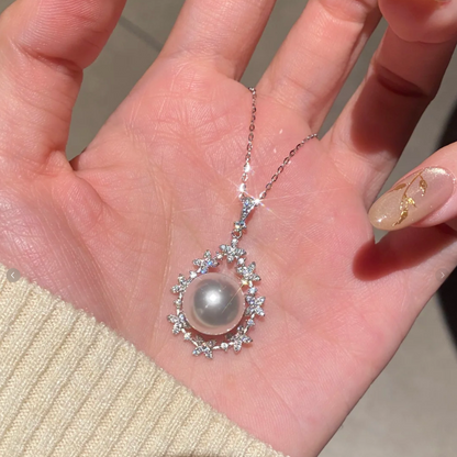 Pearlinea™ Lunaria Pearl Pendant Necklace